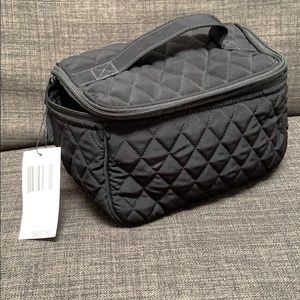 Vera Bradley travel cosmetic container